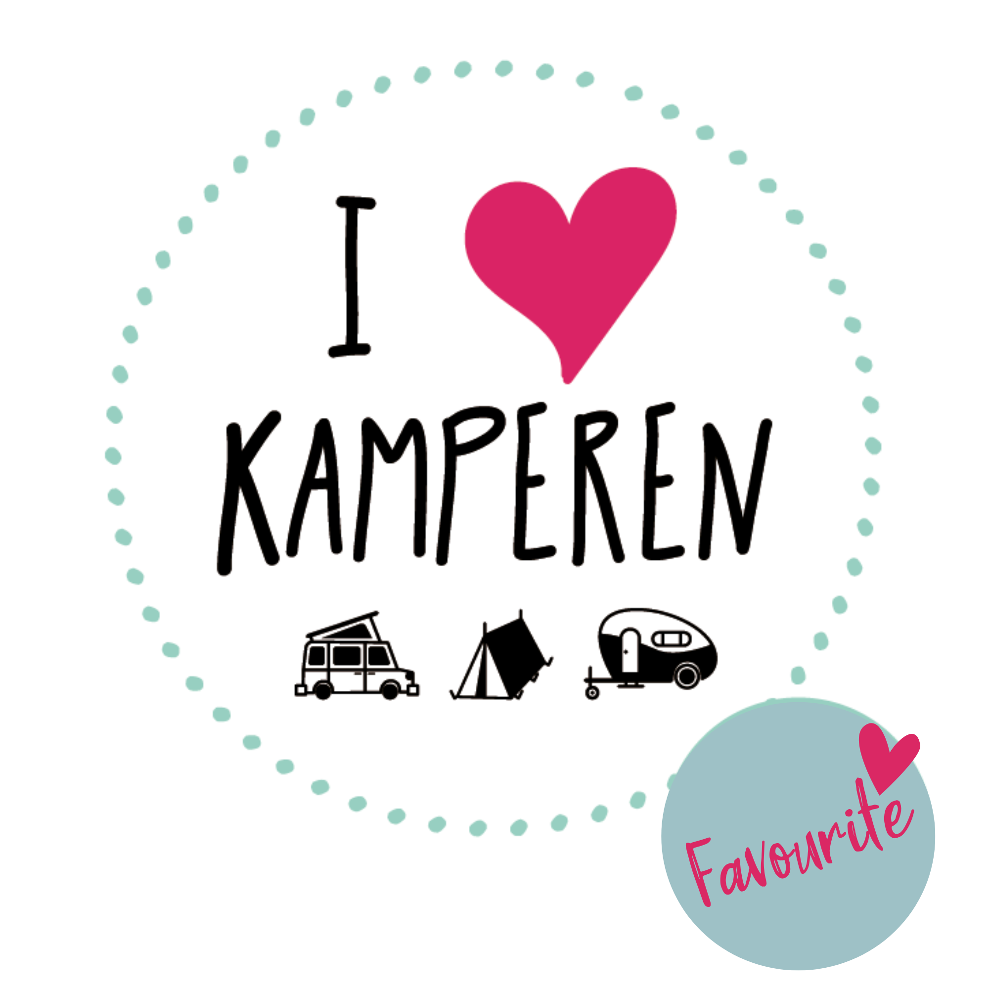 Logo I Love Kamperen